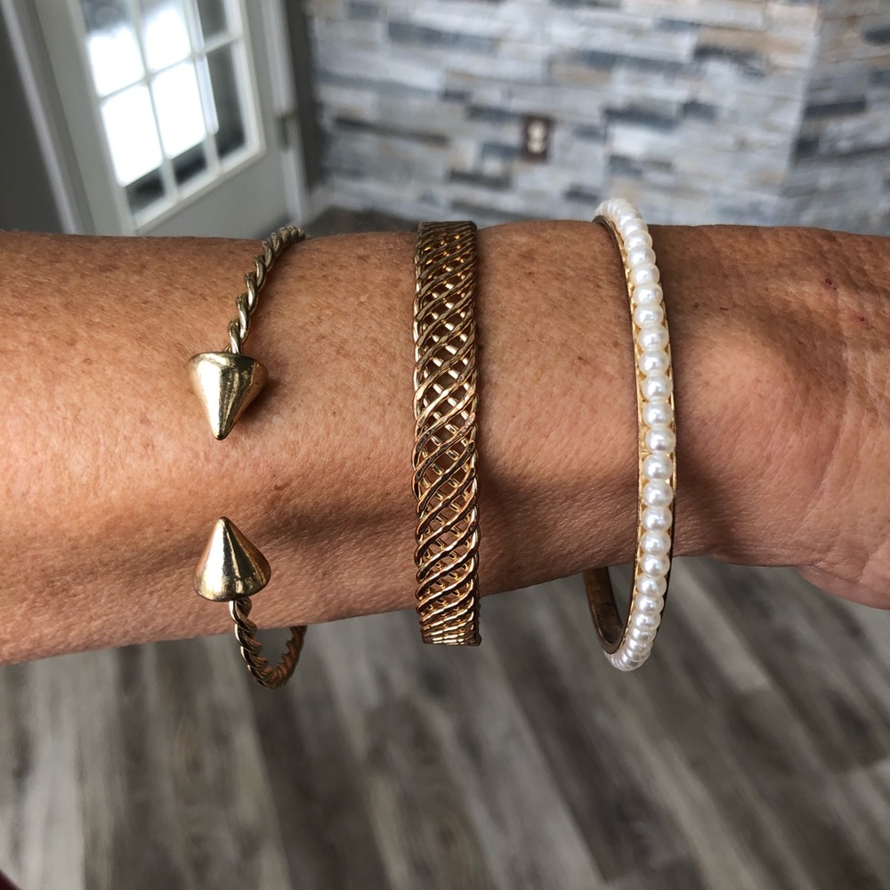 Gold bracelets!